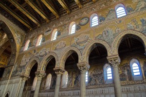Colonnato interno del Duomo di Monreale