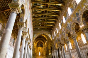 Soffitto navata centrale del Duomo di Monreale