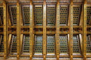 Capriate del tetto del Duomo di Monreale